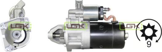 LGK 330528 - Стартер autospares.lv