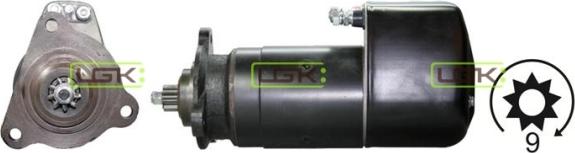 LGK 330350 - Стартер autospares.lv