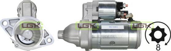 LGK 331459 - Стартер autospares.lv