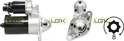 LGK 331844 - Стартер autospares.lv