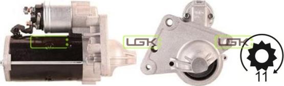 LGK 331863 - Стартер autospares.lv