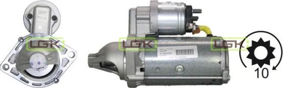 LGK 331802 - Стартер autospares.lv