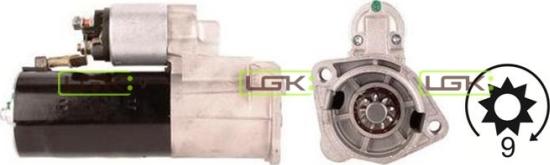 LGK 331360 - Стартер autospares.lv