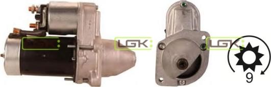 LGK 331258 - Стартер autospares.lv