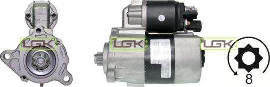 LGK 331218 - Стартер autospares.lv