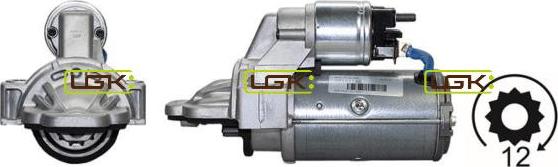 LGK 331707 - Стартер autospares.lv