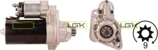 LGK 332084 - Стартер autospares.lv