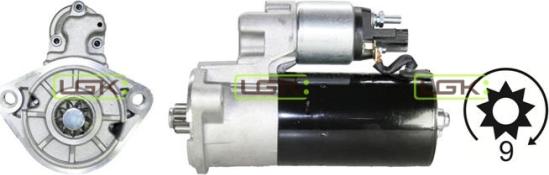 LGK 332075 - Стартер autospares.lv