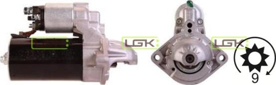 LGK 332269 - Стартер autospares.lv