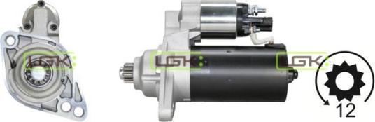 LGK 332270 - Стартер autospares.lv