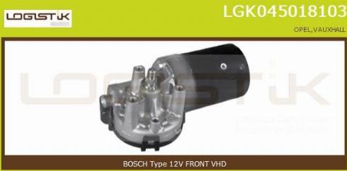 LGK LGK045018103 - Двигатель стеклоочистителя autospares.lv
