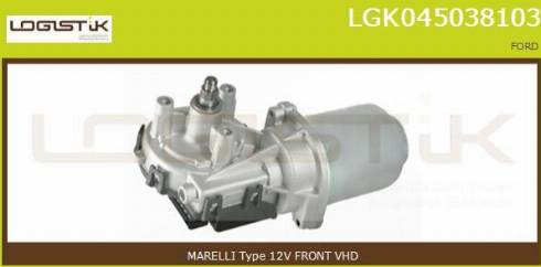 LGK LGK045038103 - Двигатель стеклоочистителя autospares.lv