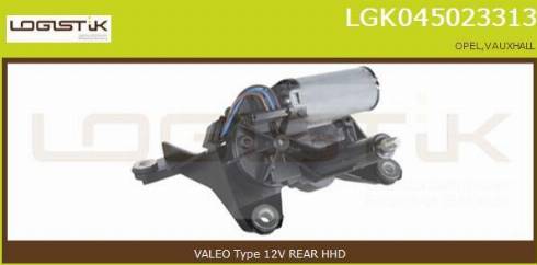 LGK LGK045023313 - Двигатель стеклоочистителя autospares.lv