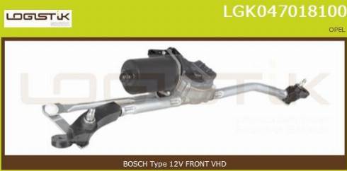 LGK LGK047018100 - Система очистки окон autospares.lv