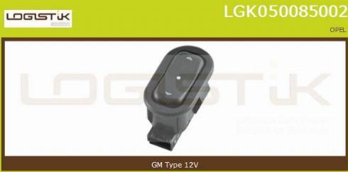 LGK LGK050085002 - Выключатель, стеклоподъемник autospares.lv