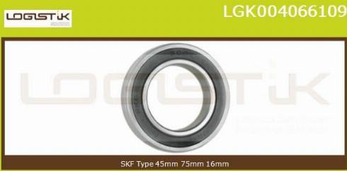 LGK LGK004066109 - Подшипник autospares.lv