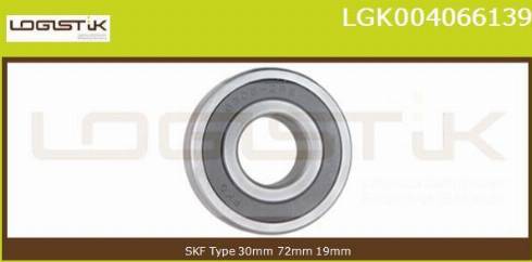 LGK LGK004066139 - Подшипник autospares.lv