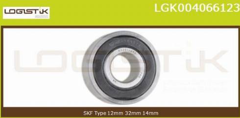 LGK LGK004066123 - Подшипник autospares.lv