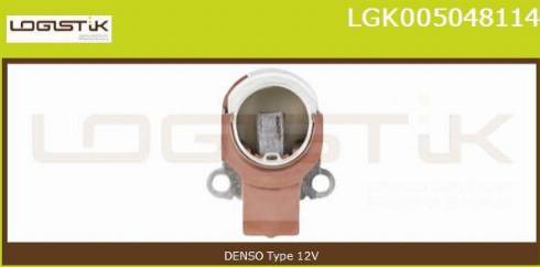 LGK LGK005048114 - Кронштейн, угольная щетка autospares.lv