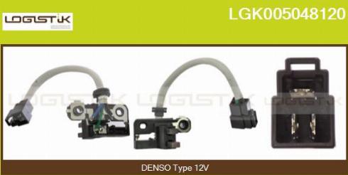 LGK LGK005048120 - Кронштейн, угольная щетка autospares.lv