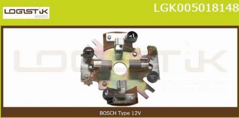 LGK LGK005018148 - Кронштейн, угольная щетка autospares.lv