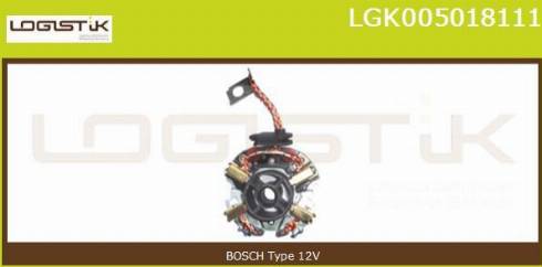 LGK LGK005018111 - Кронштейн, угольная щетка autospares.lv