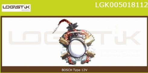 LGK LGK005018112 - Кронштейн, угольная щетка autospares.lv