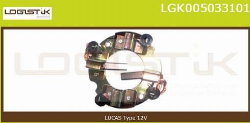 LGK LGK005033101 - Кронштейн, угольная щетка autospares.lv