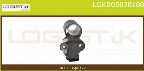 LGK LGK005020100 - Кронштейн, угольная щетка autospares.lv