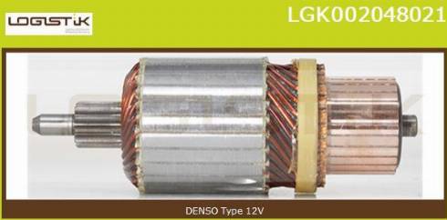 LGK LGK002048021 - Якорь, стартер autospares.lv