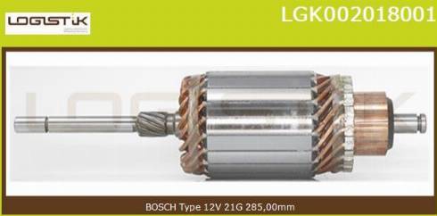 LGK LGK002018001 - Якорь, стартер autospares.lv