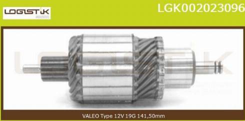 LGK LGK002023096 - Якорь, стартер autospares.lv