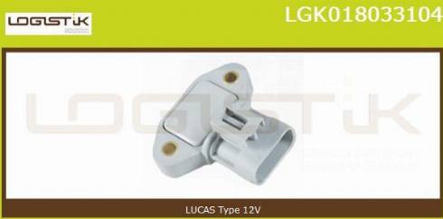 LGK LGK018033104 - Коммутатор, система зажигания autospares.lv