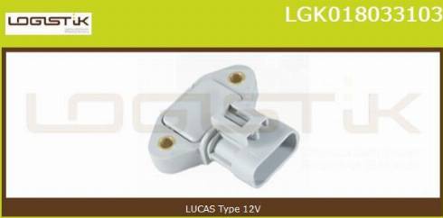 LGK LGK018033103 - Коммутатор, система зажигания autospares.lv