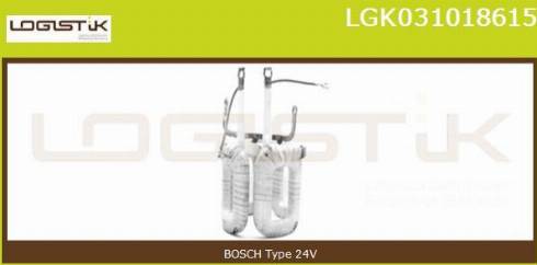 LGK LGK031018615 - Обмотка возбуждения, стартер autospares.lv