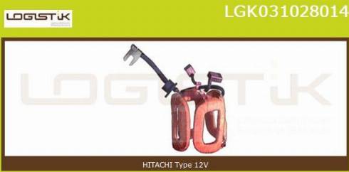 LGK LGK031028014 - Обмотка возбуждения, стартер autospares.lv