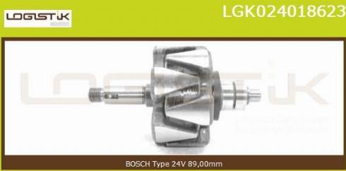 LGK LGK024018623 - Ротор, генератор autospares.lv