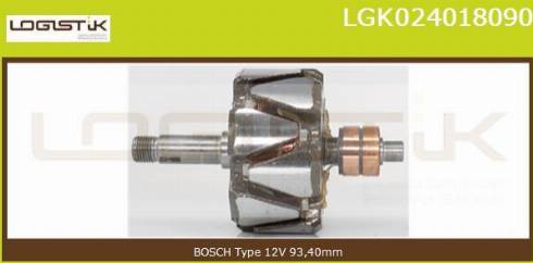 LGK LGK024018090 - Ротор, генератор autospares.lv