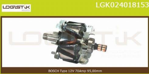 LGK LGK024018153 - Ротор, генератор autospares.lv