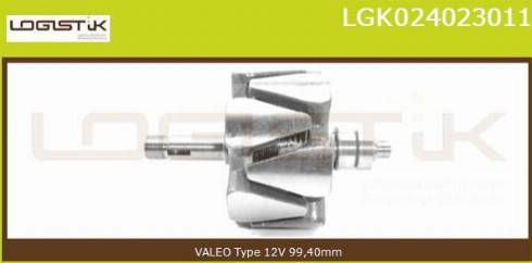 LGK LGK024023011 - Ротор, генератор autospares.lv