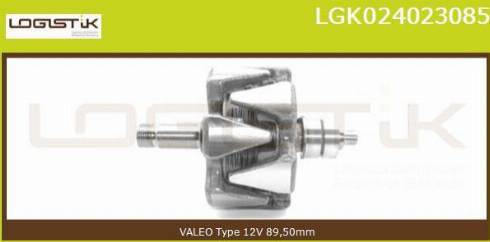 LGK LGK024023085 - Ротор, генератор autospares.lv