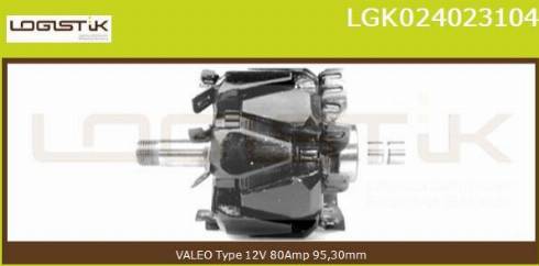 LGK LGK024023104 - Ротор, генератор autospares.lv