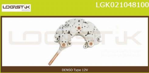 LGK LGK021048100 - Выпрямитель, диодный мост, генератор autospares.lv