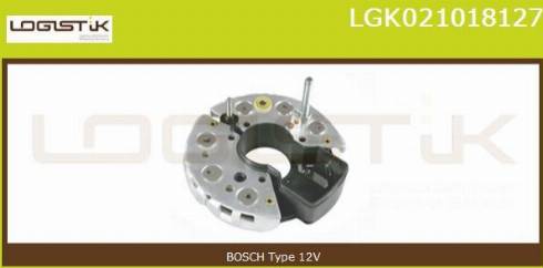 LGK LGK021018127 - Выпрямитель, диодный мост, генератор autospares.lv