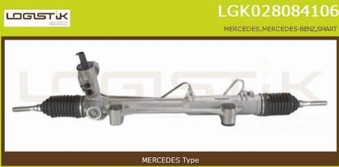 LGK LGK028084106 - Рулевой механизм, рейка autospares.lv