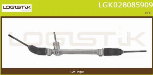 LGK LGK028085909 - Рулевой механизм, рейка autospares.lv