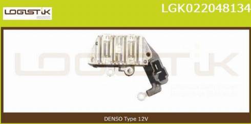 LGK LGK022048134 - Регулятор напряжения, генератор autospares.lv