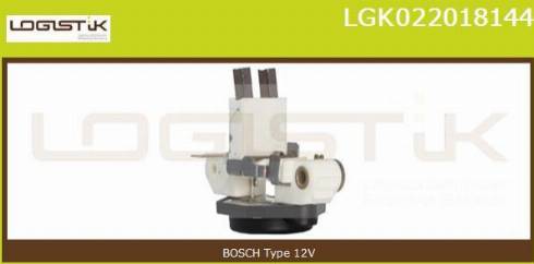 LGK LGK022018144 - Регулятор напряжения, генератор autospares.lv