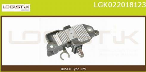 LGK LGK022018123 - Регулятор напряжения, генератор autospares.lv