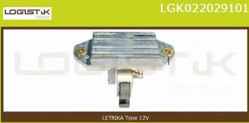 LGK LGK022029101 - Регулятор напряжения, генератор autospares.lv